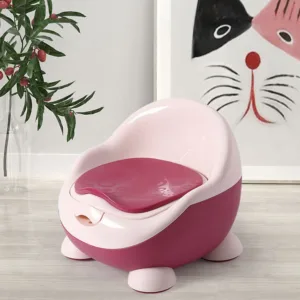 Olita bebelusi Little Mom Smart Potty Pink cu adaptor moale din spuma PU