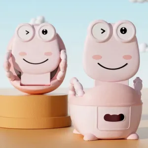 Olita pentru copii Little Mom Cute Pink Frog