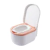 Olita educationala Little Mom Training Potty Pink cu colac moale