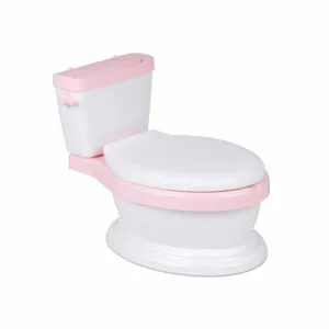 Olita educationala Little Mom cu reductor moale Simulation Potty Pink