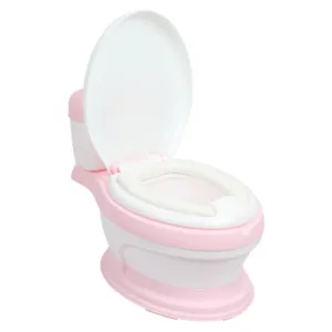 Olita educationala pentru copii Little Mom Simulation Potty Pink