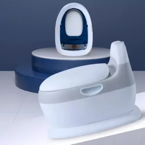 Olita pentru copii Little Mom Grey Toilet