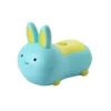 Olita pentru copii Little Mom Rabbit Blue cu baza solida