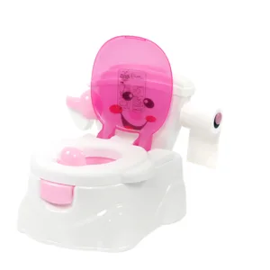 Olita pentru copii Little Mom Smiley Potty Pink
