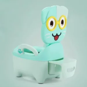 Olita pentru copii Little Mom Smiling Cat Blue