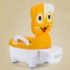 Olita pentru copii Little Mom Smiling Cat Yellow