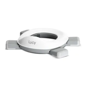 Olita pliabila de voiaj 2 in 1 Lucy Grey cu functie reductor WC