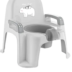 Olita scaunel pentru copii BabyJem Bear grey