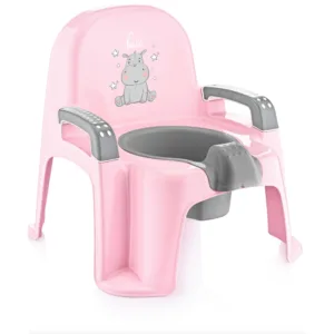 Olita scaunel pentru copii BabyJem Hippo pink