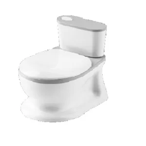 Olita tip minitoaleta pentru copii Little Mom Grey