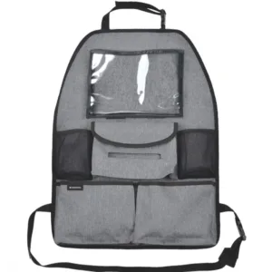 Organizator auto cu suport pentru tabletatelefon KikkaBoo Gri