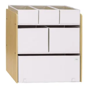 Organizator din material reciclat pentru jucarii