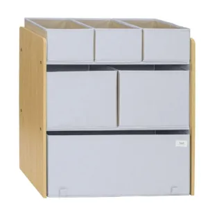 Organizator din material reciclat pentru jucarii