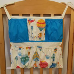 Organizator patut Balonase KidsDecor din bumbac 35x50 cm