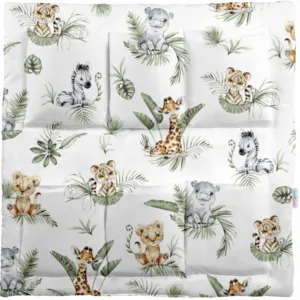 Organizator pentru patut copii BabyMam cu 6 buzunare spatioase