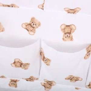 Organizator pentru patut copii BabyMam cu 6 buzunare spatioase