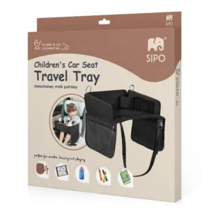 Organizator tavita de calatorie pentru scaun auto Sipo Negru