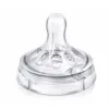 Pachet 2 x Tetina pentru hranire naturala Philips-Avent SCF65327 flux mediu 3 luni+