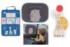 Pachet auto cu 3 accesorii Girafa Sophie