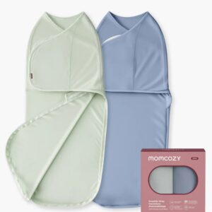 Pachet de 2 saculeti Swaddle 0-3 luni Serenity Momcozy