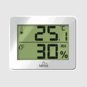 Pachet umidificator Minut Baby + termohigrometru 2 functii