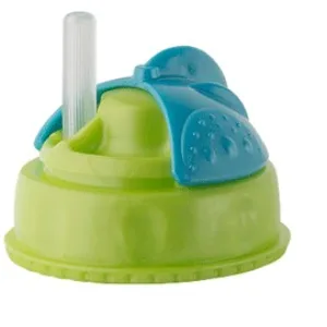 Pahar cu pai de silicon CoolFrends Raspberry 360ml.12L+ Rotho-babydesign