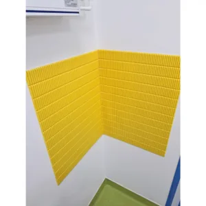 Panou protector pentru pereti Car Boy Safety galben din spuma 600x900x5 mm