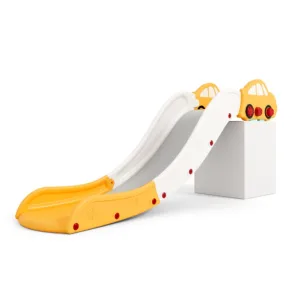 Panta de alunecare Nichiduta Garden Funny Car Yellow cu Protectii laterale