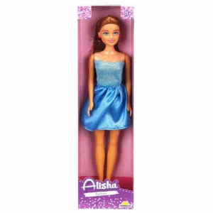Papusa Alisha in rochie de petrecere