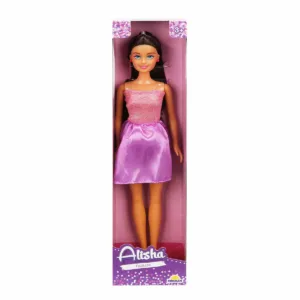 Papusa Alisha in rochie de petrecere