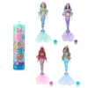 Papusa Barbie Color Reveal Deep Sea Mermaid Magical Transformation