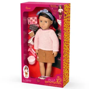 Papusa Coco cu atelier de ciocolata