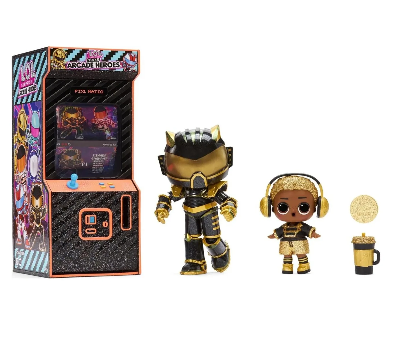 Papusa LOL Surprise Boys Arcade Heroes