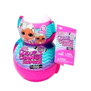 Papusa LOL Surprise Color Change 2 in 1 Me and Lil Sis