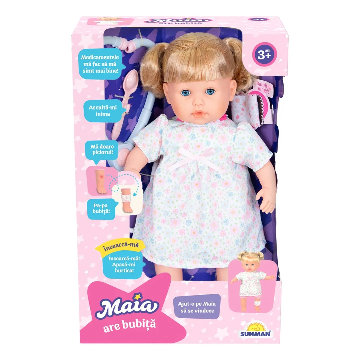 Papusa Maia are bubita