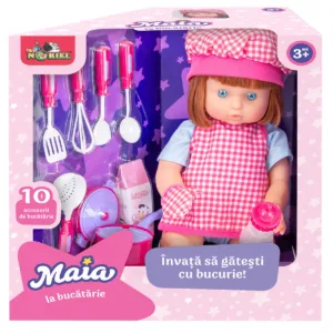 Papusa Maia la bucatarie