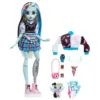 Papusa Mattel Monster High Frankie cu animalut si accesorii