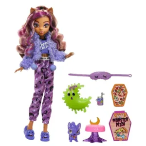 Papusa Monster High Creepover Party Clawdeen 27 cm