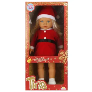 Papusa Tina in tinuta de sarbatoare si rochie casual
