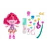 Papusa Trolls Band Together Hair-tastic Queen Poppy 20 cm cu 15 accesorii
