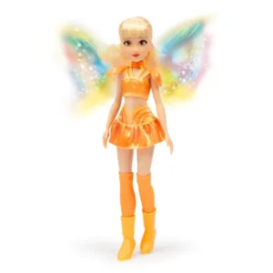 Papusa Winx Fairy Light cu aripi luminoase 27 cm diverse modele