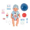 Papusa bebelus baiat Baby Born cu suzeta magica 43cm