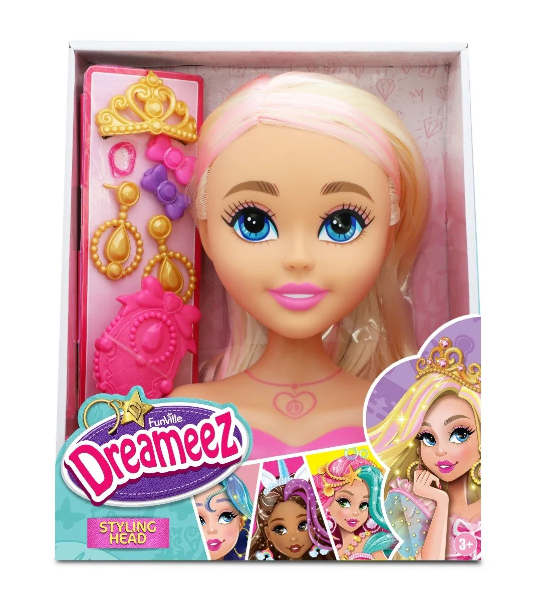 Papusa cu accesorii de coafat