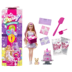 Papusa cu accesorii surpriza Barbie