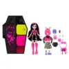 Papusa cu accesorii surpriza Monster High Skulltimate Secrets Draculaura