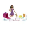 Papusa cu animalut de companie Barbie Pup Adoption