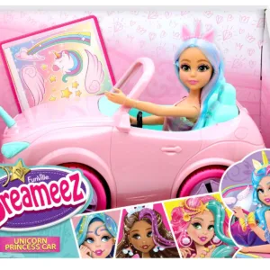 Papusa cu masina decapotabila