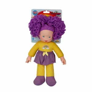 Papusa cu par violet