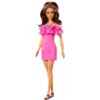 Papusa cu rochie de cocktail Barbie Fashionista