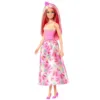 Papusa cu suvite roz Barbie Fantasy Princess Dreamtopia